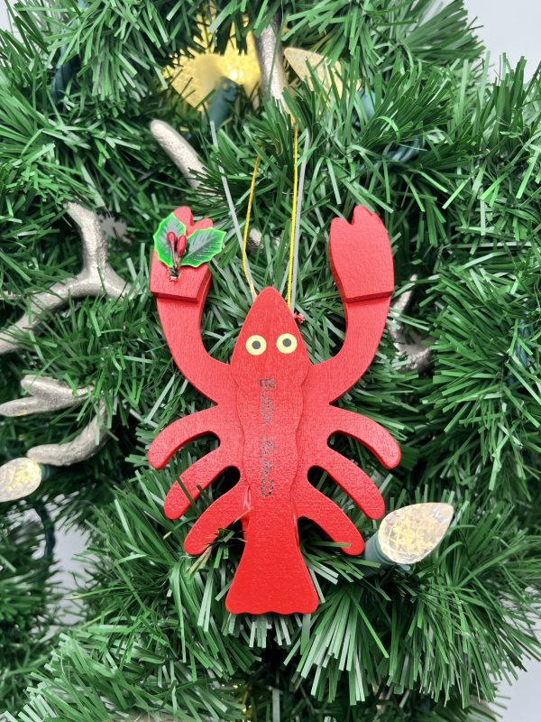Wood Lobster Ornament