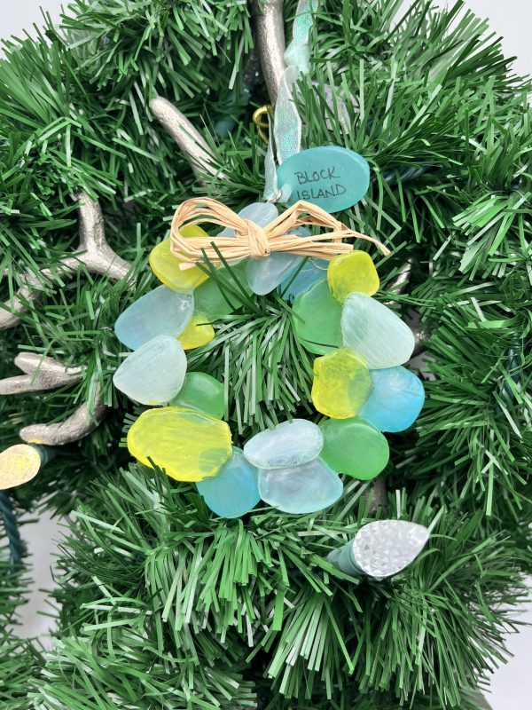 Seaglass Wreath Ornament