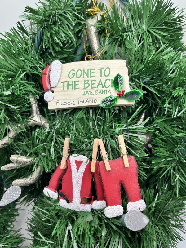 Gone To Beach Ornament